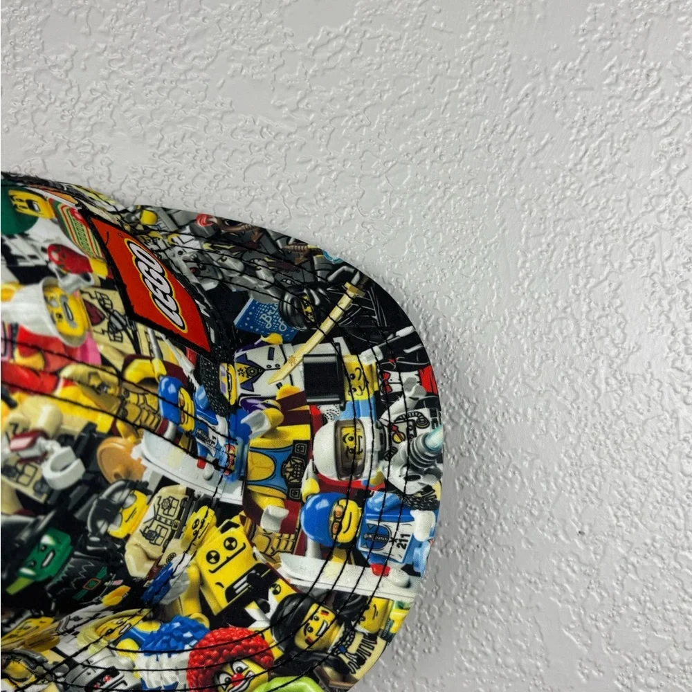 Lego 2011 Mini Figure Print Medium Snapback Hat - Picture 6 of 10